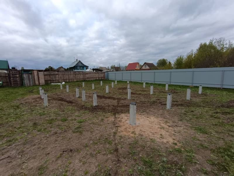 Жилой дом 8х11 в Малых Солях